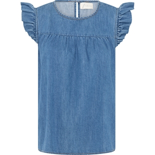 Frau - Stockholm top Medium blue denim